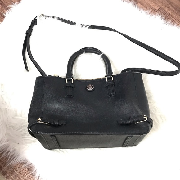 Tory Burch Handbags - Tory Burch Small Robinson Saffiano Leather Tote